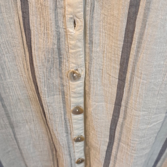 Woman's Maxi Dress, Striped, Size 16, Garnet Hill - Picture 7 of 11